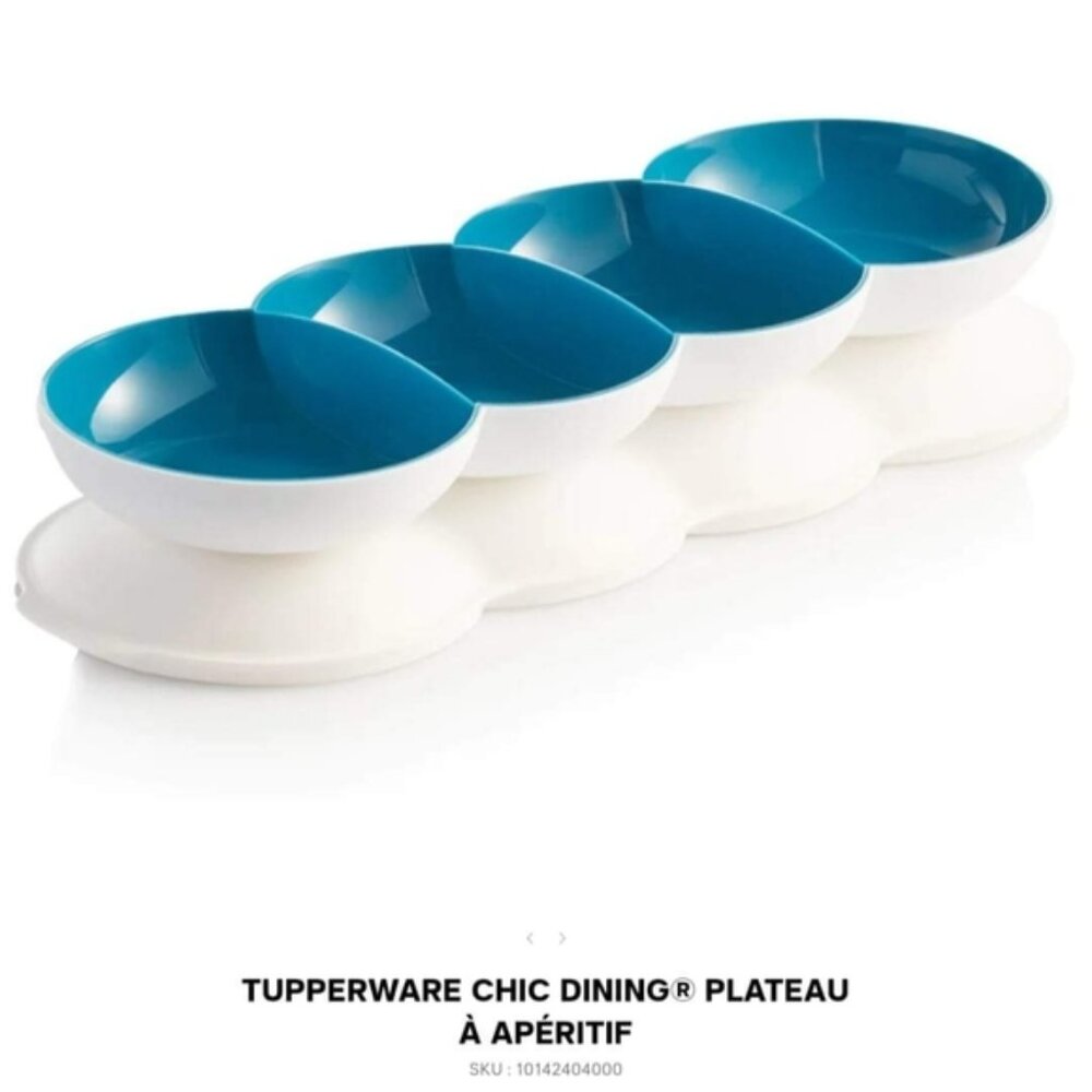 Tupperware chic dining set Appetizer Tray
